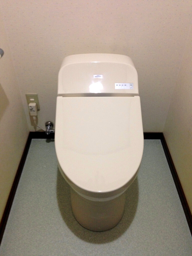タンクレス風トイレ
