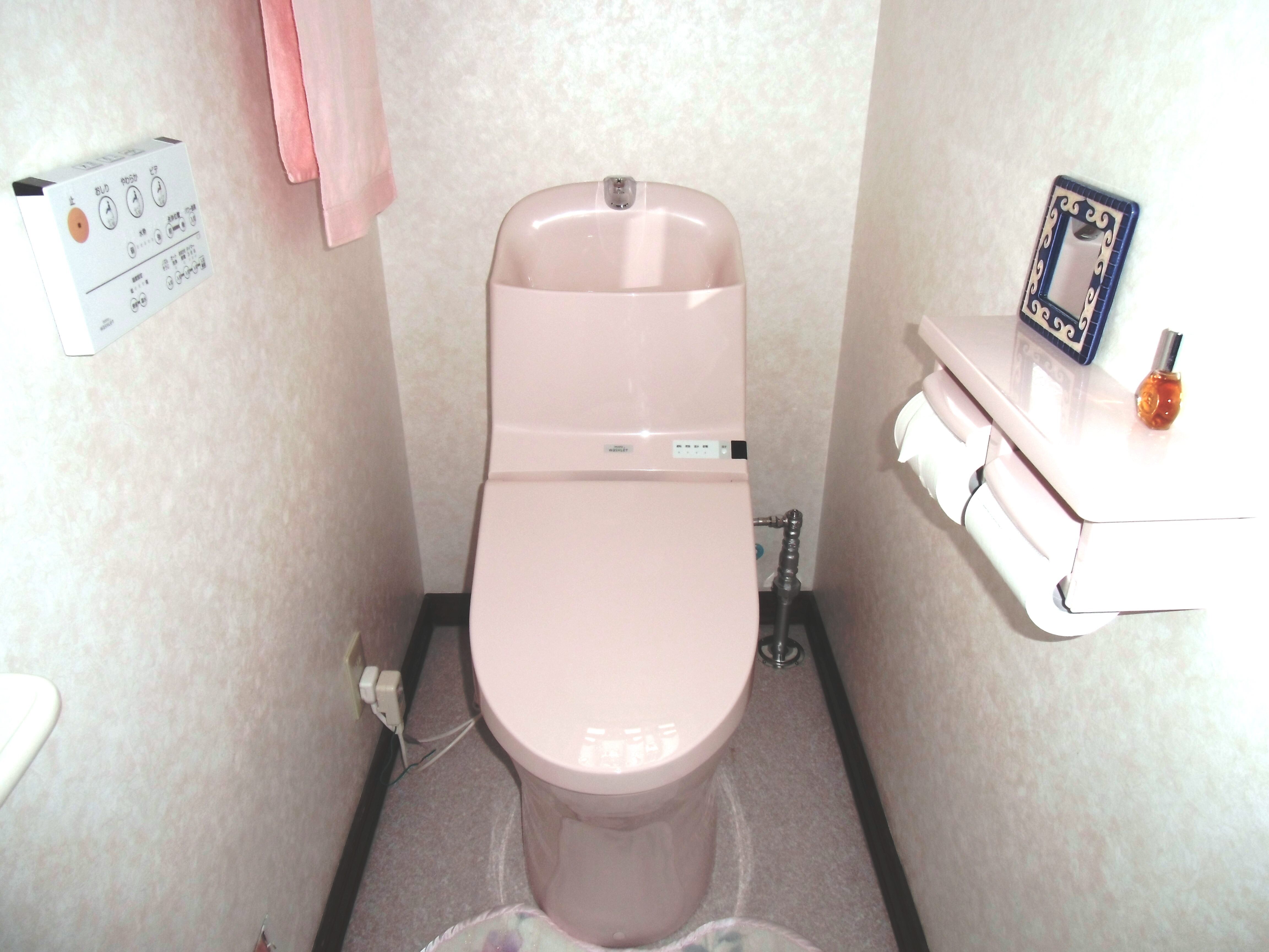 札幌市　Ｍ様邸　トイレ、洗面台工事