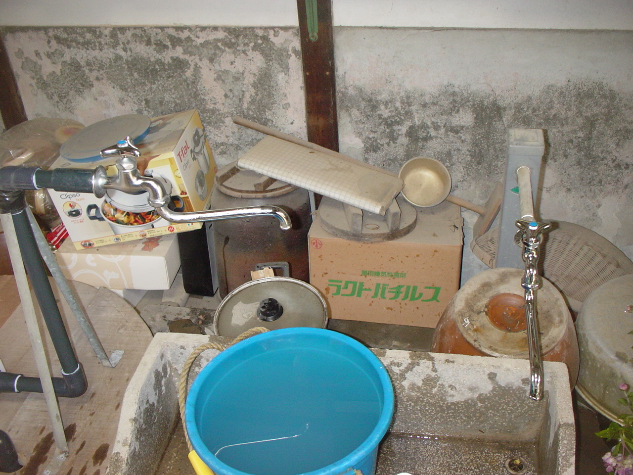 震災のことも考えて使用していなかった井戸水を使うことを決意！井戸用ポンプの設置を行いました