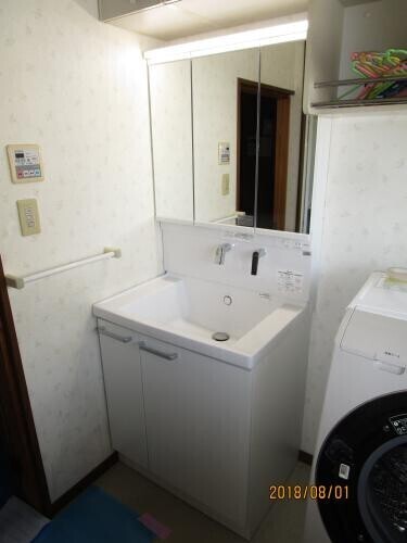 A様邸 洗面台取り替え工事 ヤマハナ リフォーム実例 費用 Toto