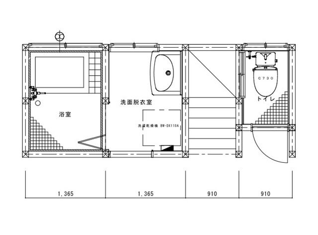 水回り３点リフォーム 福岡市早良区野芥ｍ様邸 株 エコテックス リフォーム実例 費用 Toto