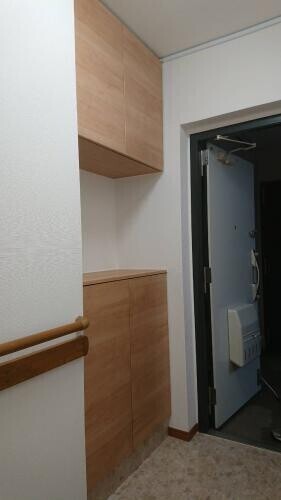 玄関収納リフォーム 相模原市s様邸 株 アイテリアナカムラ リフォーム実例 費用 Toto