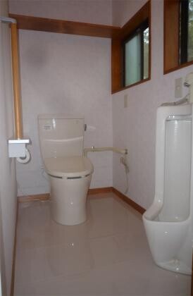 ゆとりあるトイレ空間にリモデル計画。
