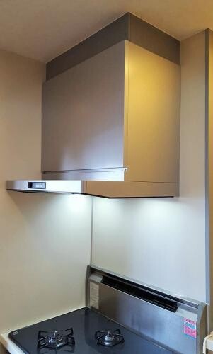 K様邸 換気扇 ガスコンロ交換 有 松本巧舎 リフォーム実例 費用 Toto