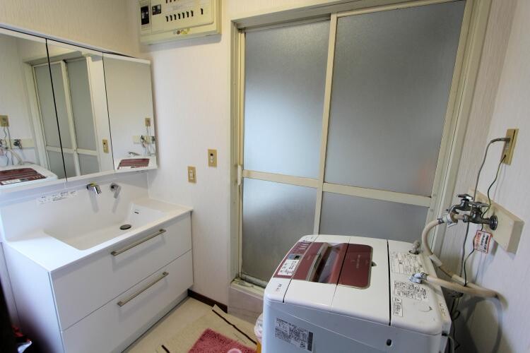 お取引中☆洗面台 TOTO w1200 展示品 ガラス割れあり