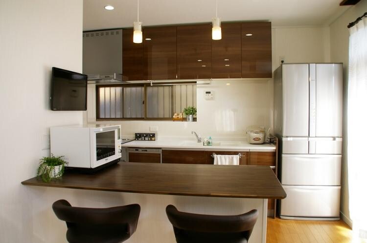 間仕切り壁撤去で愛犬も嬉しい広々ｌｄｋへ変身リフォーム 日東エネルギー 株 リフォーム事業部 リフォーム実例 費用 Toto