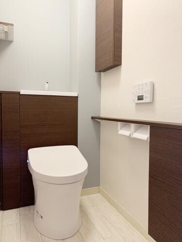 M様邸トイレリフォーム 大阪市 株式会社サンリフォーム きがえる水工房 リフォーム実例 費用 Toto