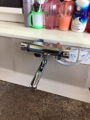 浴室蛇口交換 T様邸 株式会社 Qol 佐賀営業所 リフォーム実例 費用 Toto