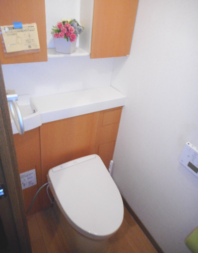 住宅用システムトイレ「レストパルＳ」の便座交換