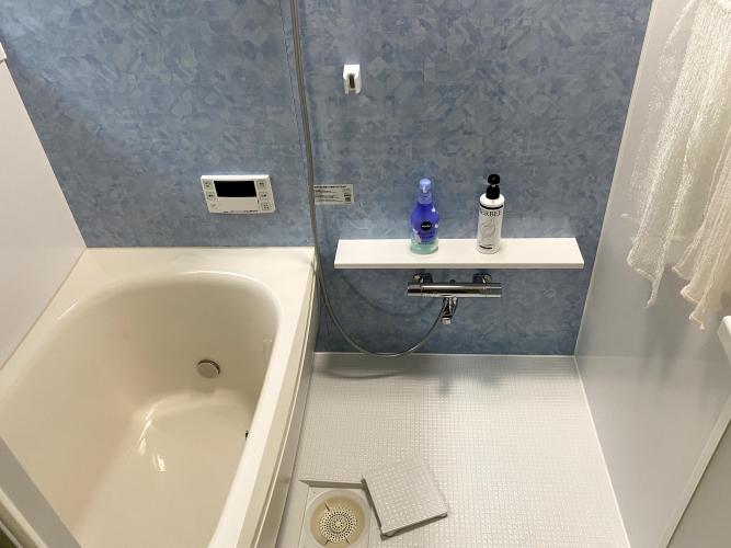 昔ながらのタイル浴室を青ベースの爽やかな「サザナ」に変身！姫路市Y様邸