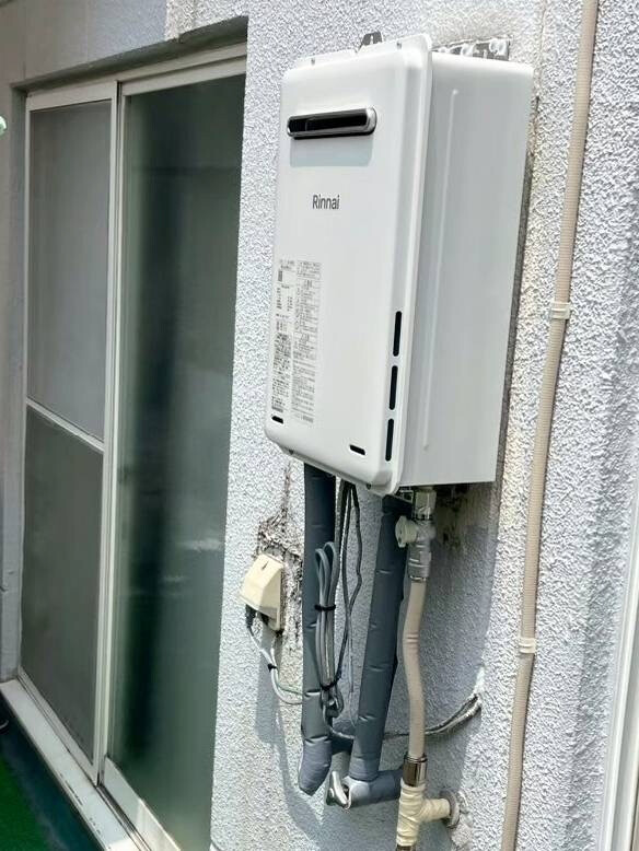 給湯専用器を「Rinnai ガス給湯専用器」に交換！ | リフォーム実例
