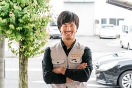 塗装職人、職長 三﨑 涼介