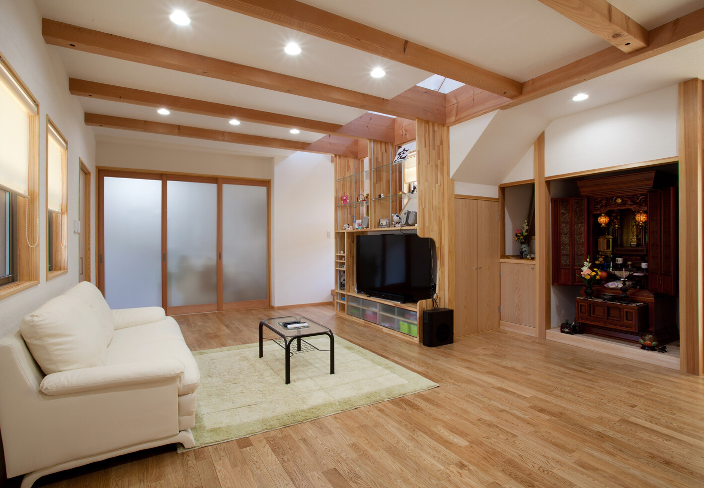 ダブルの吹抜け採光 株 フレックス唐津 リフォーム実例 費用 Toto